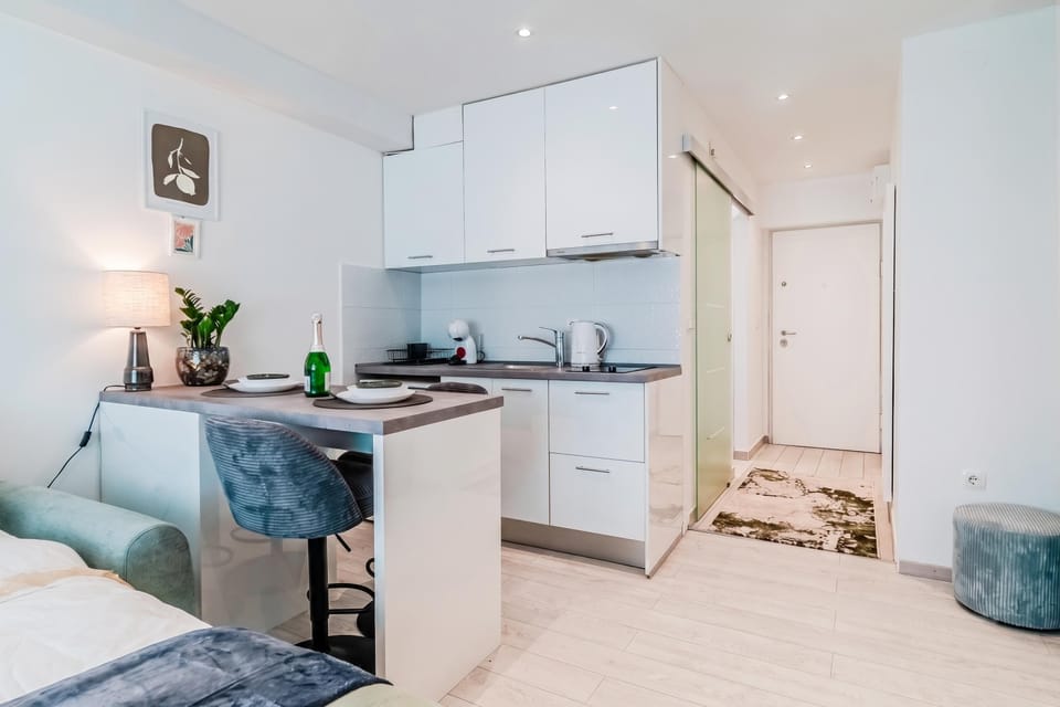 Kitchen and dining area