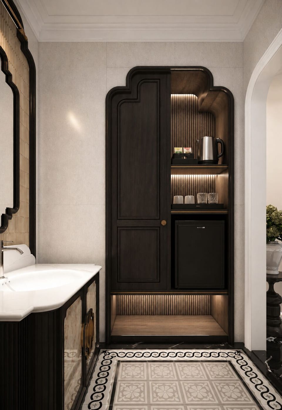 Deluxe Triple Room, City View | Bathroom | Separate tub and shower, hydromassage showerhead, free toiletries