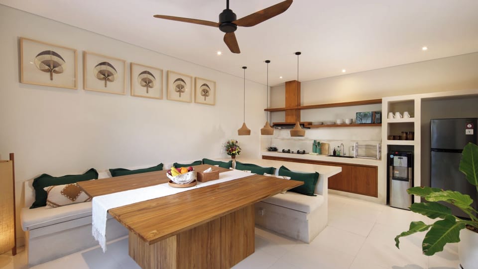 Villa, Pool View | Living room | 36-inch Smart TV with digital channels