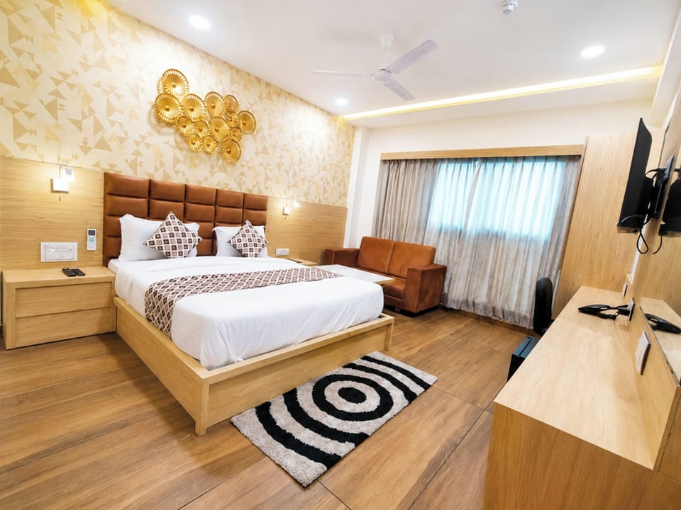 Deluxe Double Room, Multiple Beds, Air conditioning | View from room