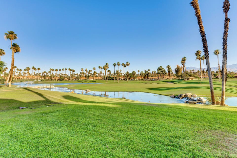 On-Site Creek & Golf Course