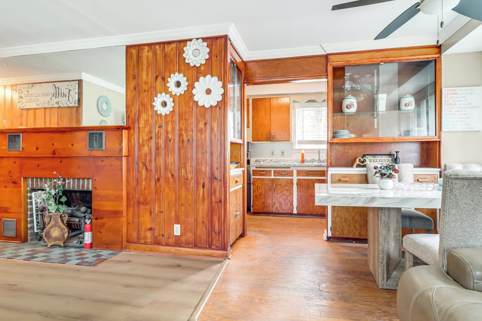 Interior | Open Floor Plan | Free WiFi | Dining Area | Dishes & Flatware
