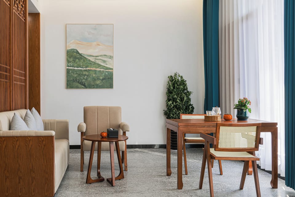 Family Twin Room, Multiple Beds, Terrace, Hill View | Down comforters, blackout drapes, iron/ironing board (on request)