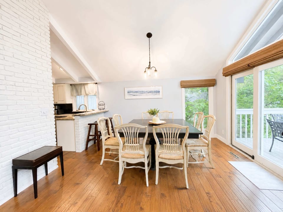 Make mealtime memories together at the dining table, seating 8​