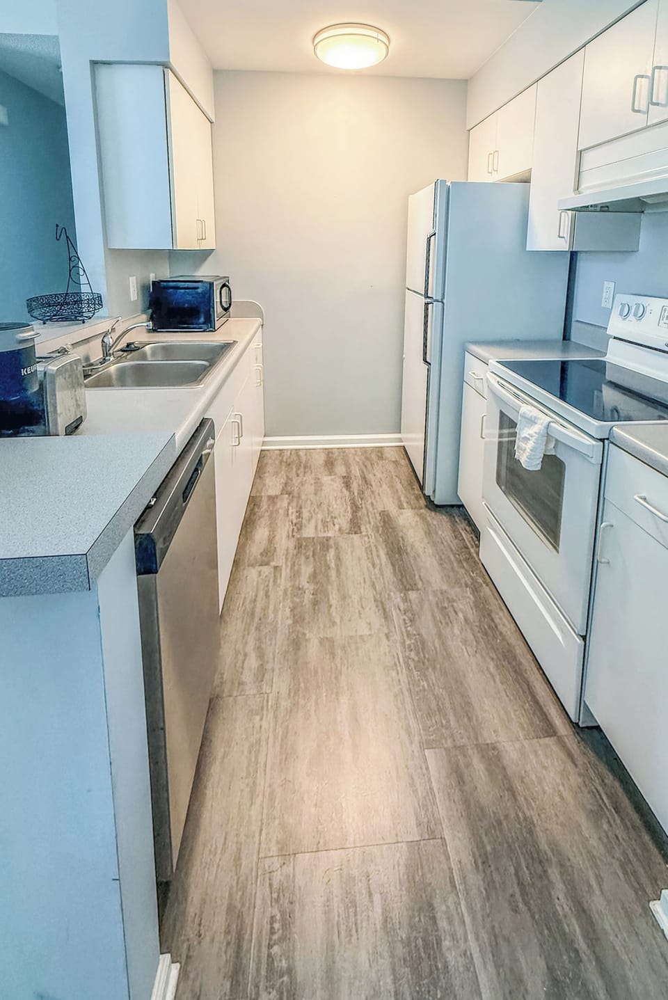 Apartment, Balcony | Private kitchen