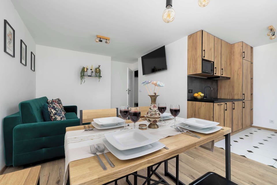 Thoughtfully designed dining space ideal for enjoying breakfast or dinner at home.