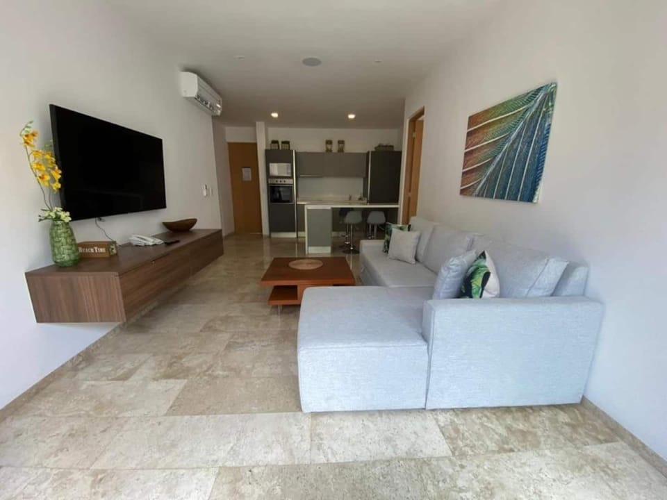 cómosa sala con smart TV 