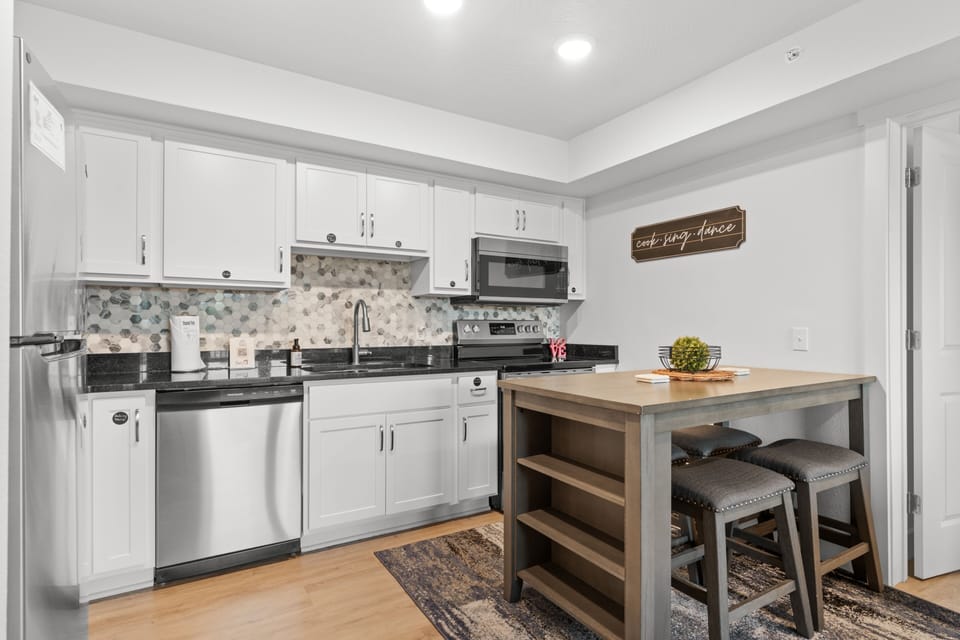 Condo, 2 Bedrooms | Private kitchen | Coffee/tea maker, fridge, oven