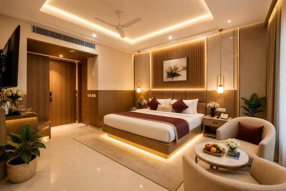 Family Apartment, City View | Desk, free WiFi, bed sheets