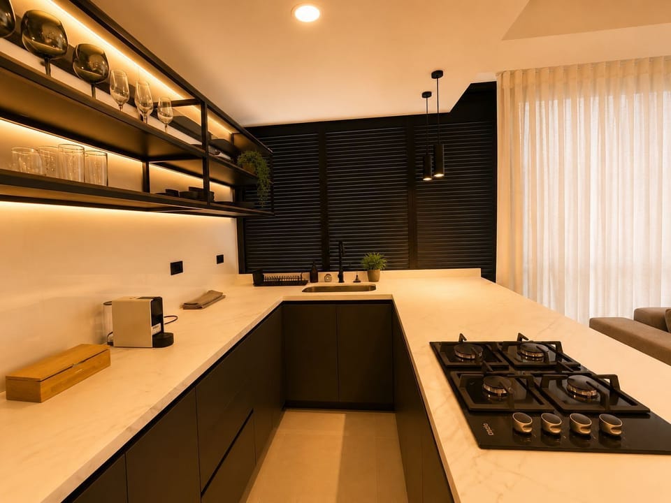 Blackout drapes, WiFi (free), bed sheets