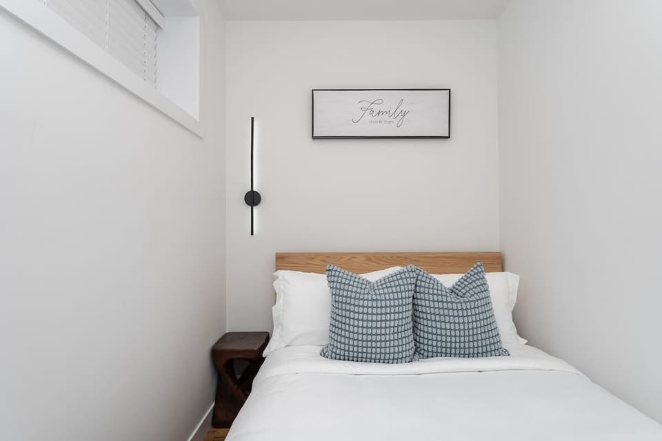 Comfortable bedroom designed for restful nights