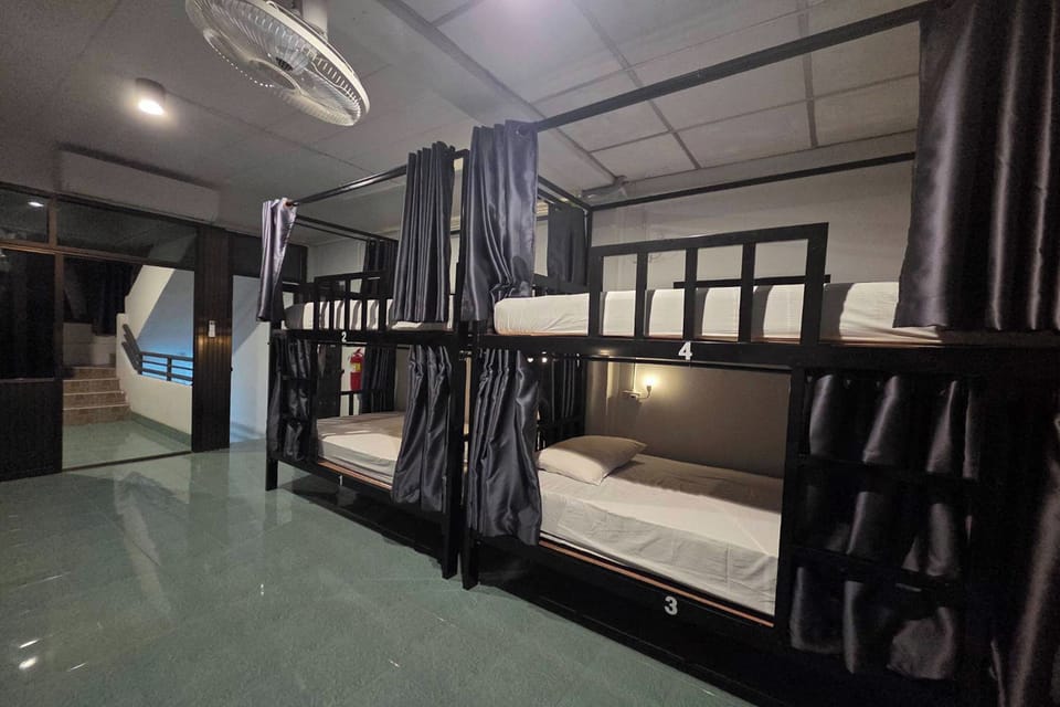 Shared Dormitory, Men only | Iron/ironing board (on request), WiFi (free), bed sheets