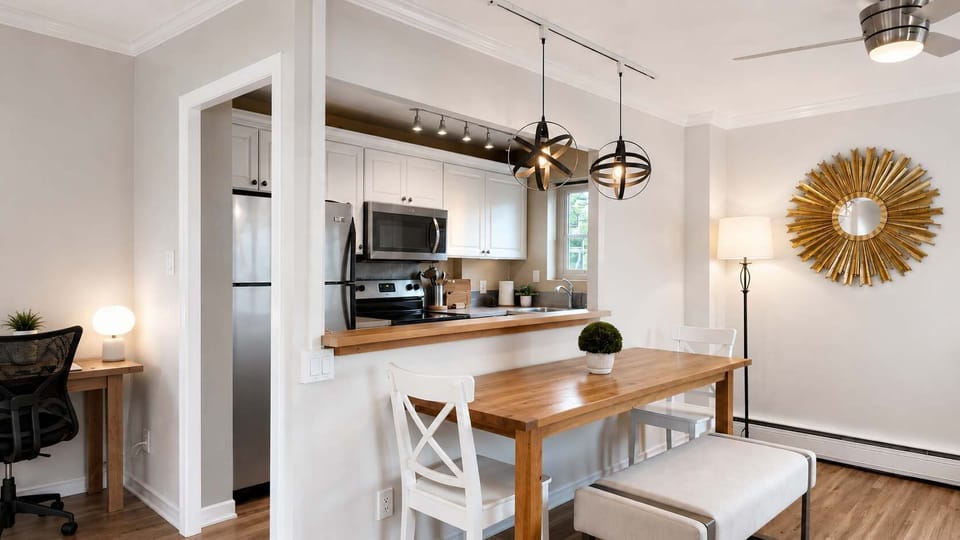 Enjoy seamless dining and entertaining right next to the open kitchen and a dedicated study nook.