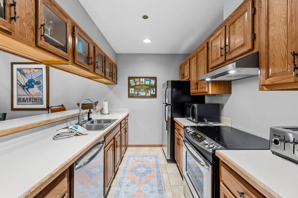 Fully equipped kitchen