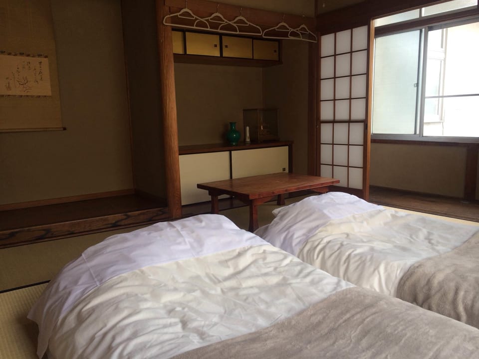 Japanese Style Private Room | In-room safe, iron/ironing board, free WiFi, bed sheets