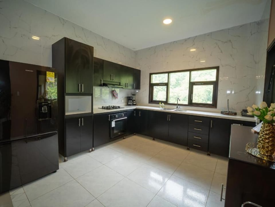 Deluxe House, Balcony, Mountain View | Private kitchen