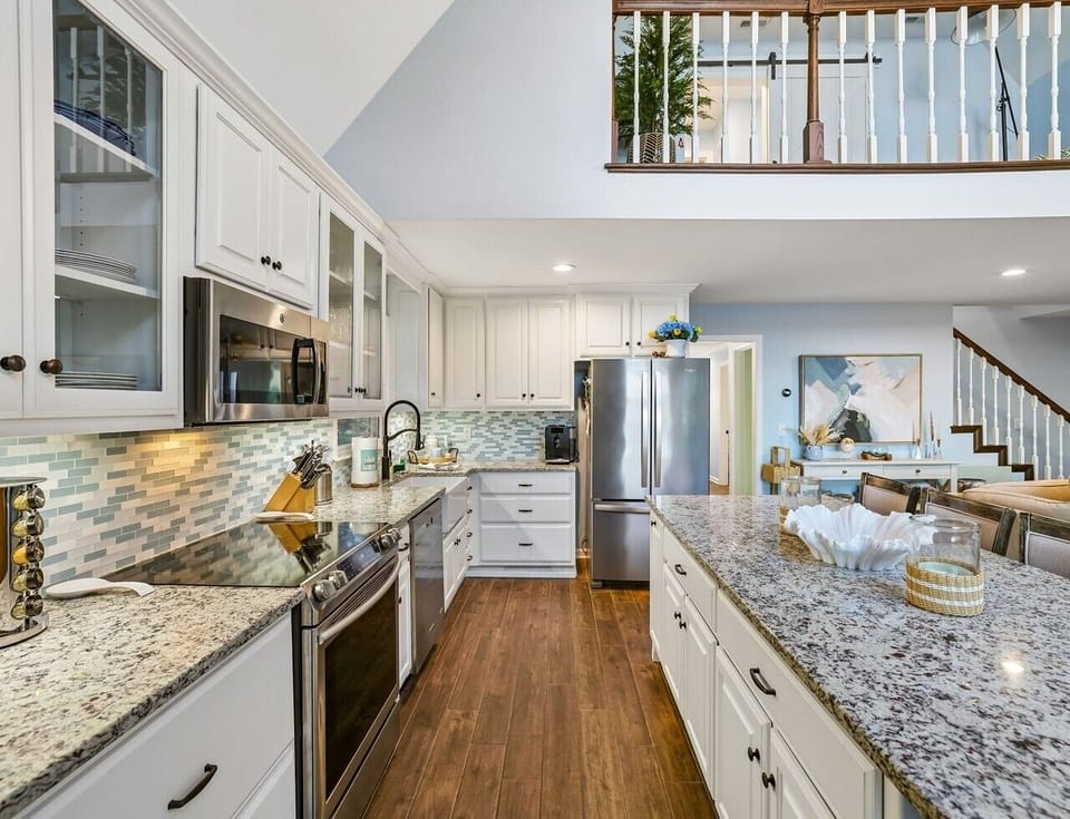 30-668 Bluff Dr -Well equipped kitchen with water views inside the home030