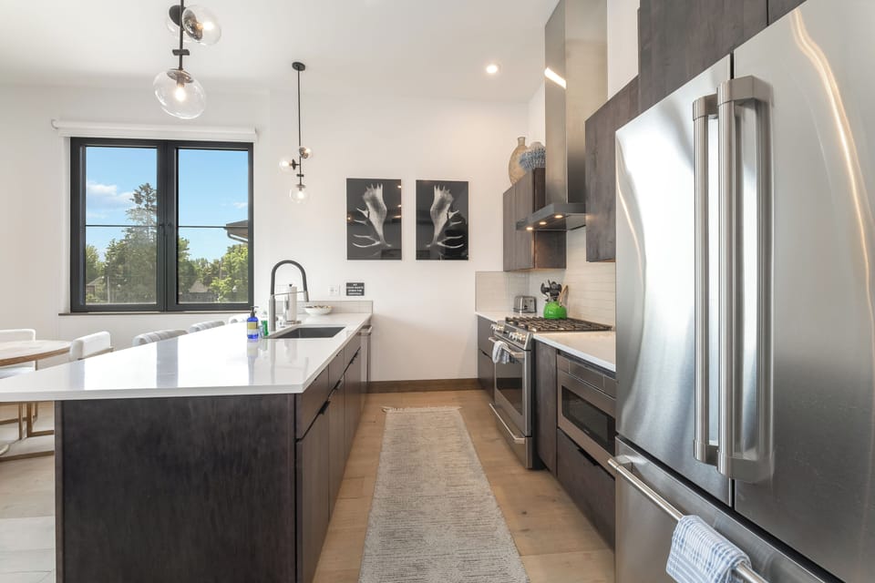 Fully equipped kitchen with modern appliances | Interior