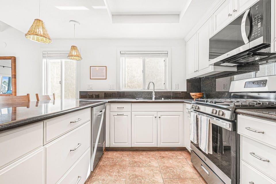 Well-equipped kitchen with ample space for preparing family favorites
                