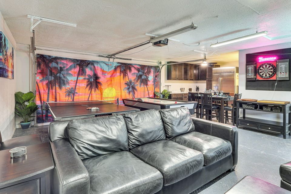 Garage Game Room