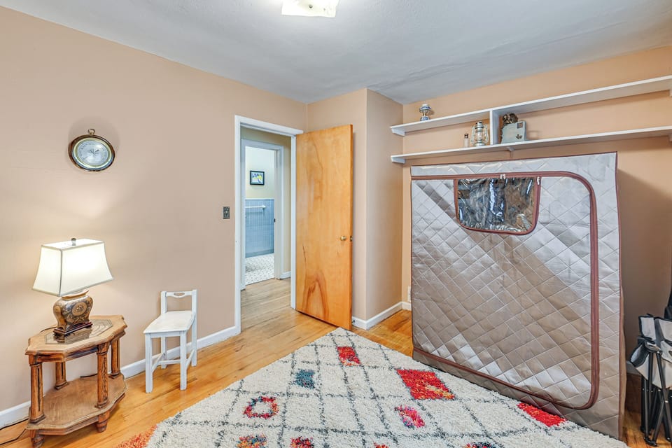 Bonus Room | Portable Infrared Sauna | Main Level