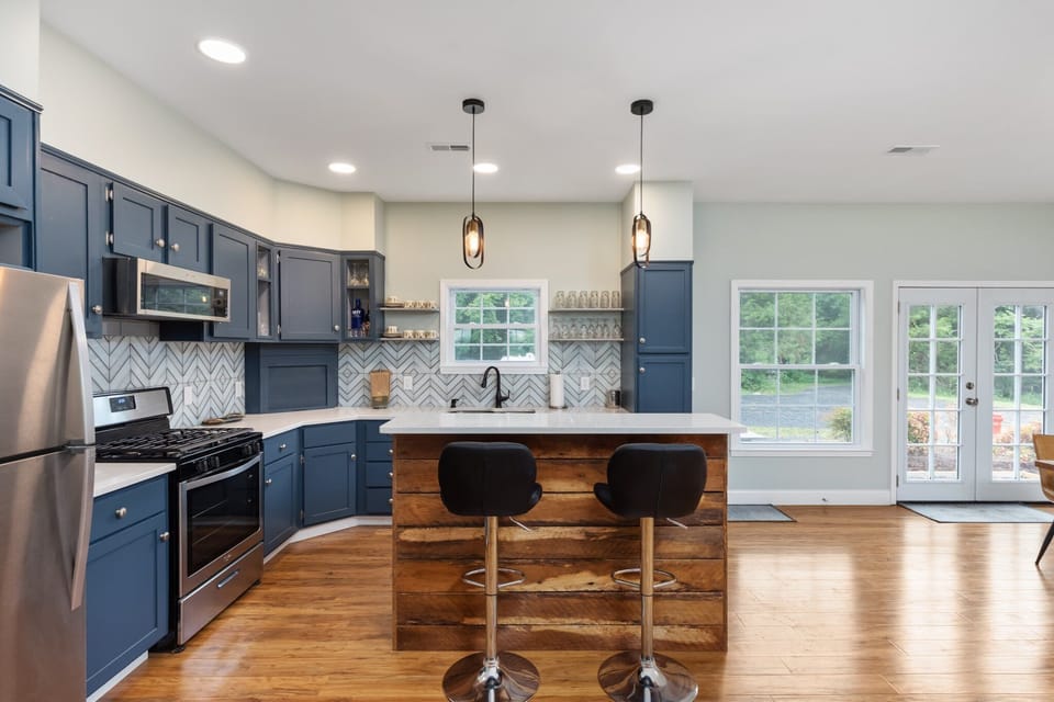 Bar Stool Area Located in the Kitchen