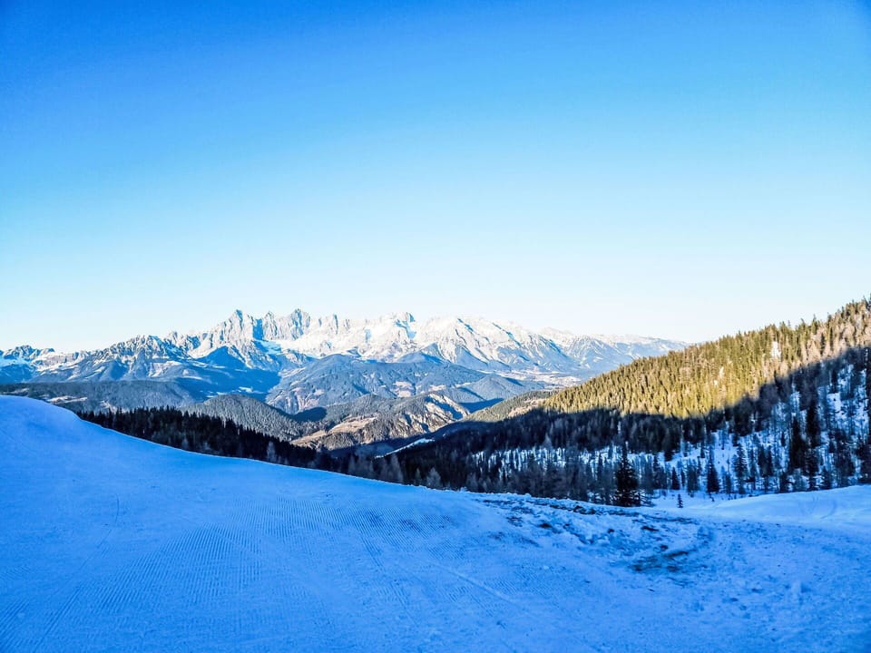 Sky, Blue, Snow, Mountainous Landforms, Mountain, Winter, Mountain Range, Terrain, Highland, Hill