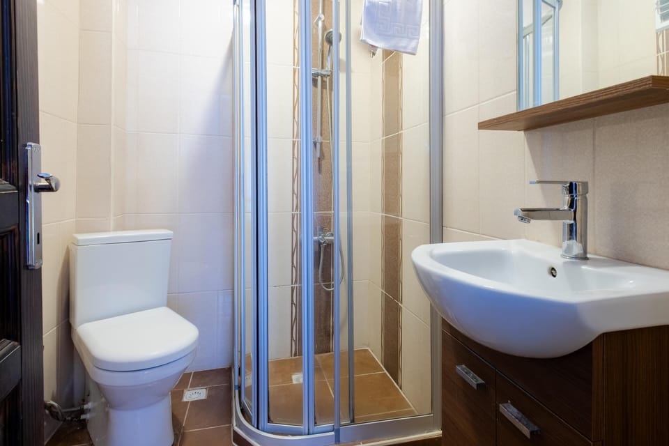 Deluxe Room, City View | Bathroom | Shower, hair dryer, towels, soap