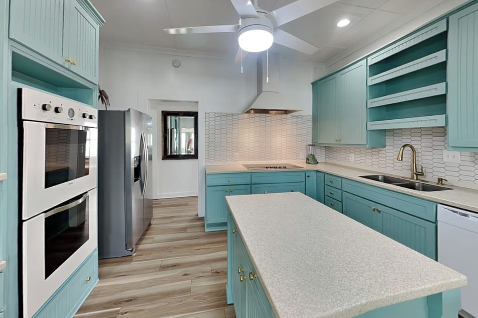 Kitchen - Fully Equipped w/ Two Ovens + Electric Stove Top