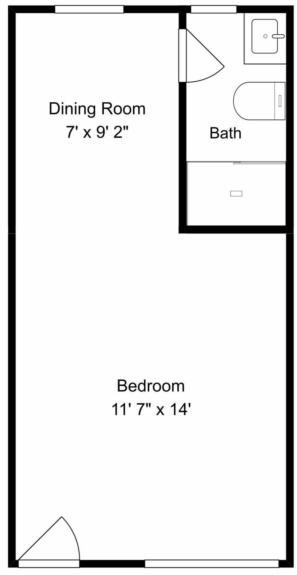 The Georgianne Unit 5 | Floor Plan