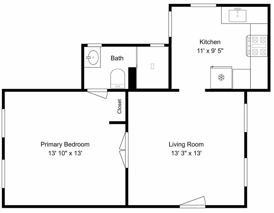 The Georgianne Unit 8 | Floor Plan