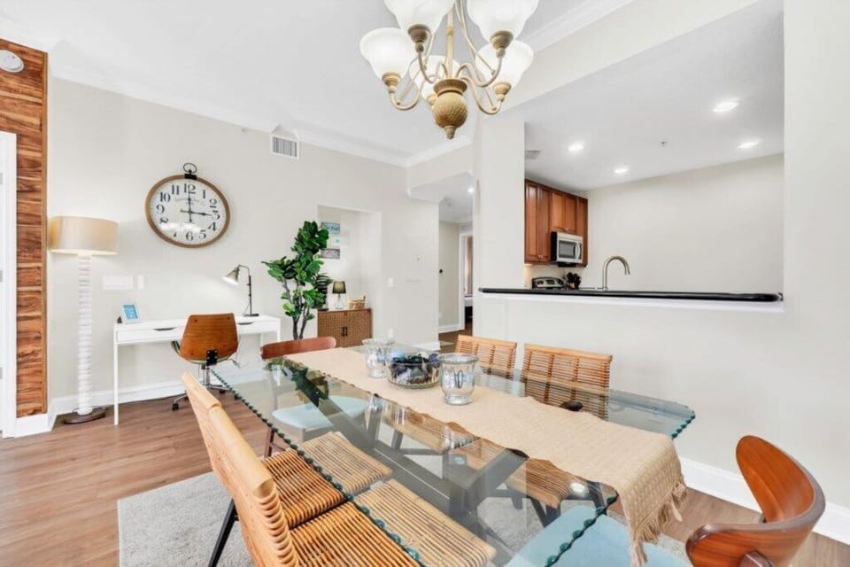 Modern dining table for 6 