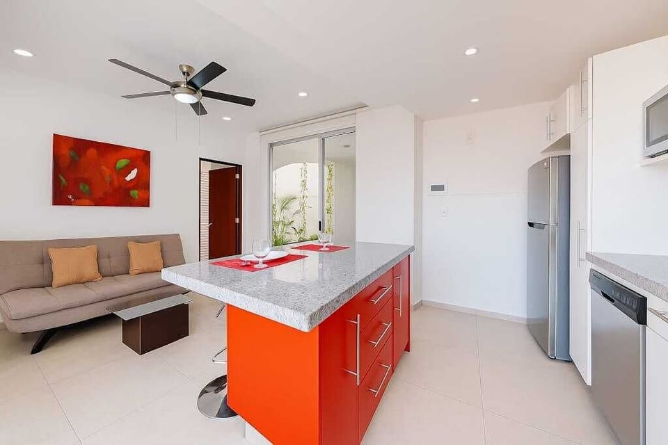 Fully equipped kitchen