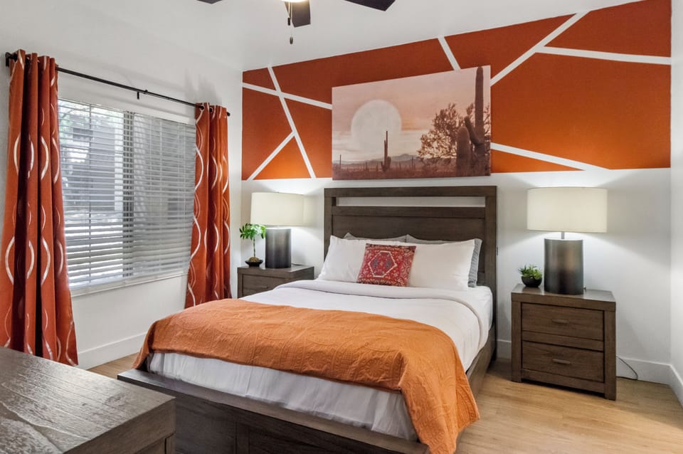 A comfortable private sanctuary made for relaxation and quality sleep.