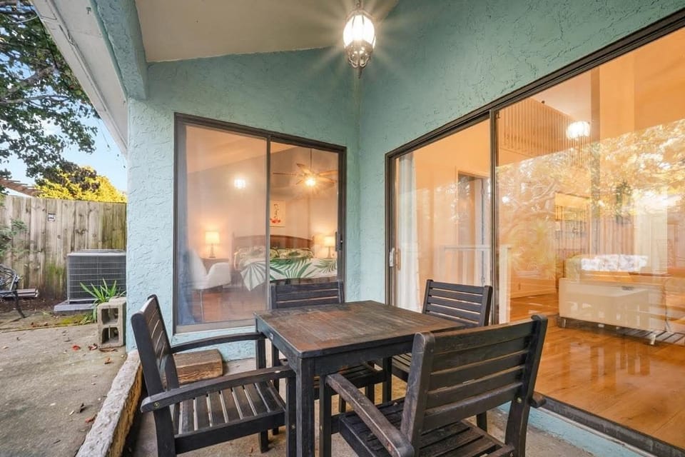 Patio dining table 