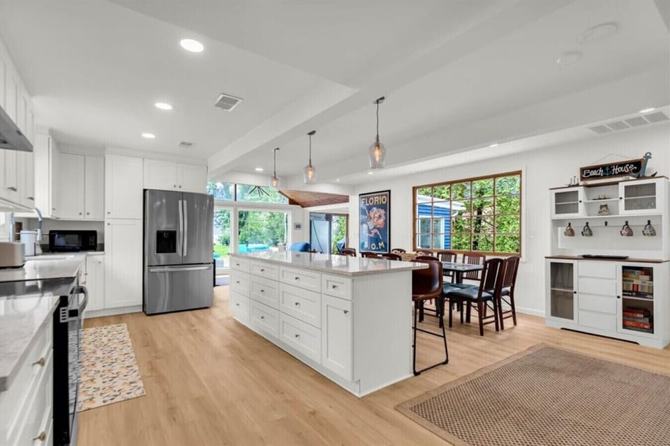 Open concept and zero chance of staying in your room