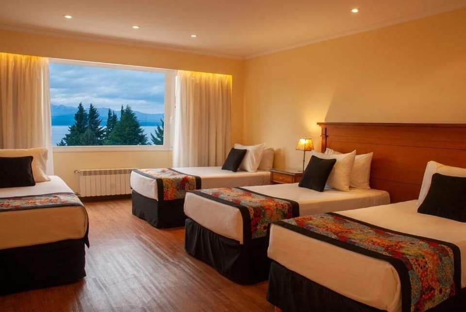 Imagine waking together to sweeping lake views and soft lighting.