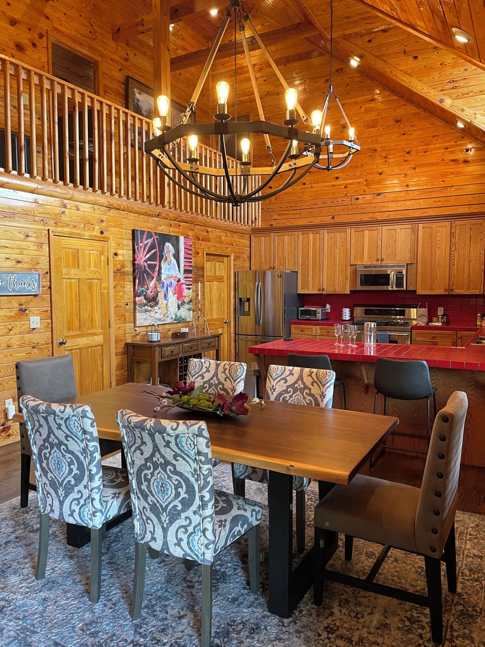 Dining Room and Kitchen