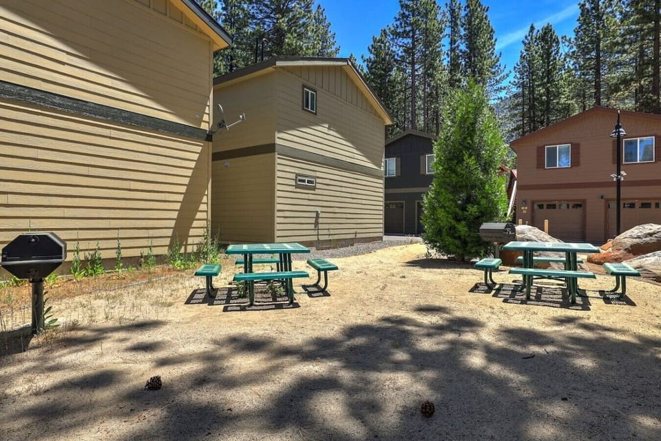 Community BBQ area