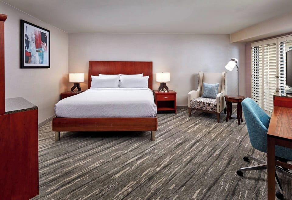 Bedroom. Interior and views may vary based on location and availability.