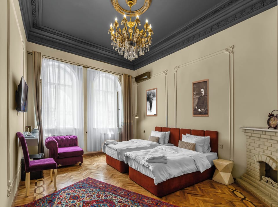 Deluxe Double or Twin Room, City View | Premium bedding, minibar, in-room safe, individually decorated
