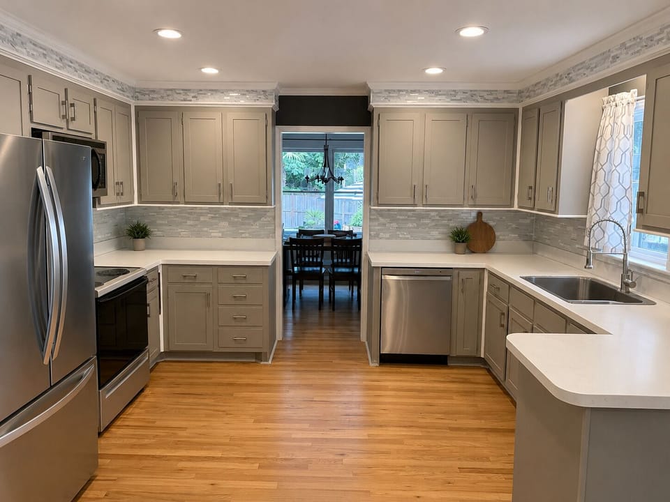 Fully functional kitchen