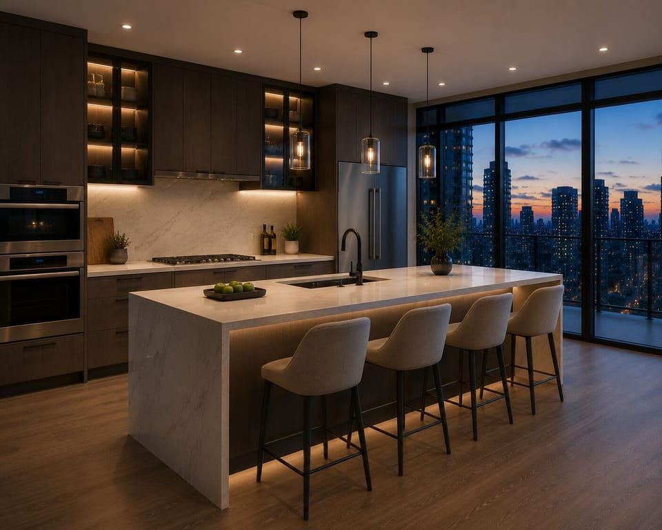 Apartment, City View | Private kitchen