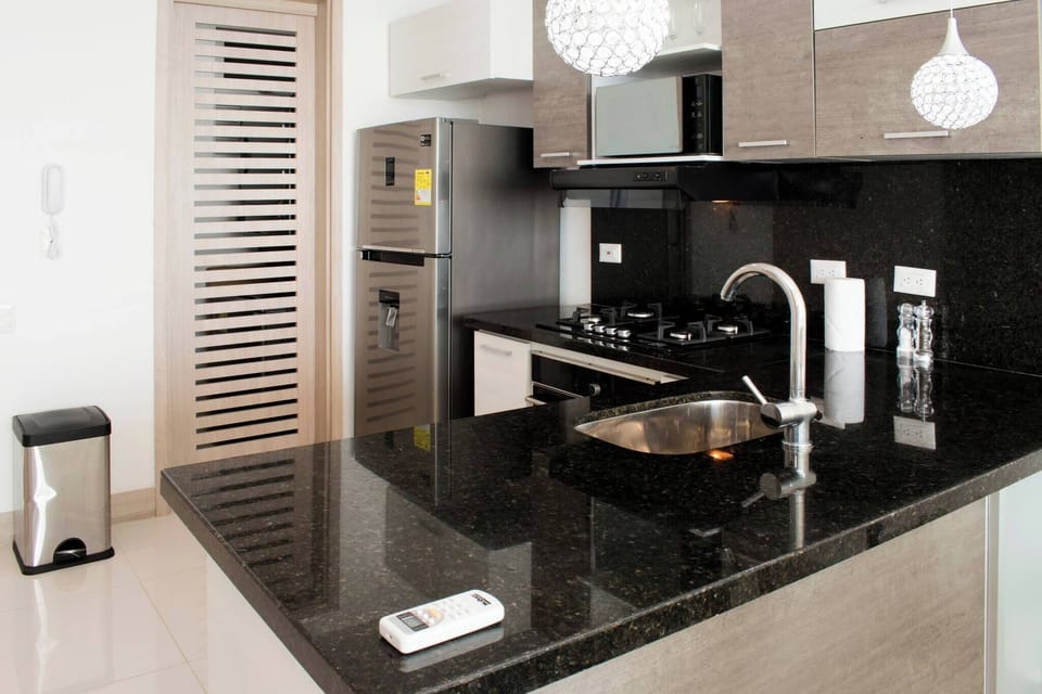 Apartment, 1 Bedroom, Smoking, Balcony | Private kitchen