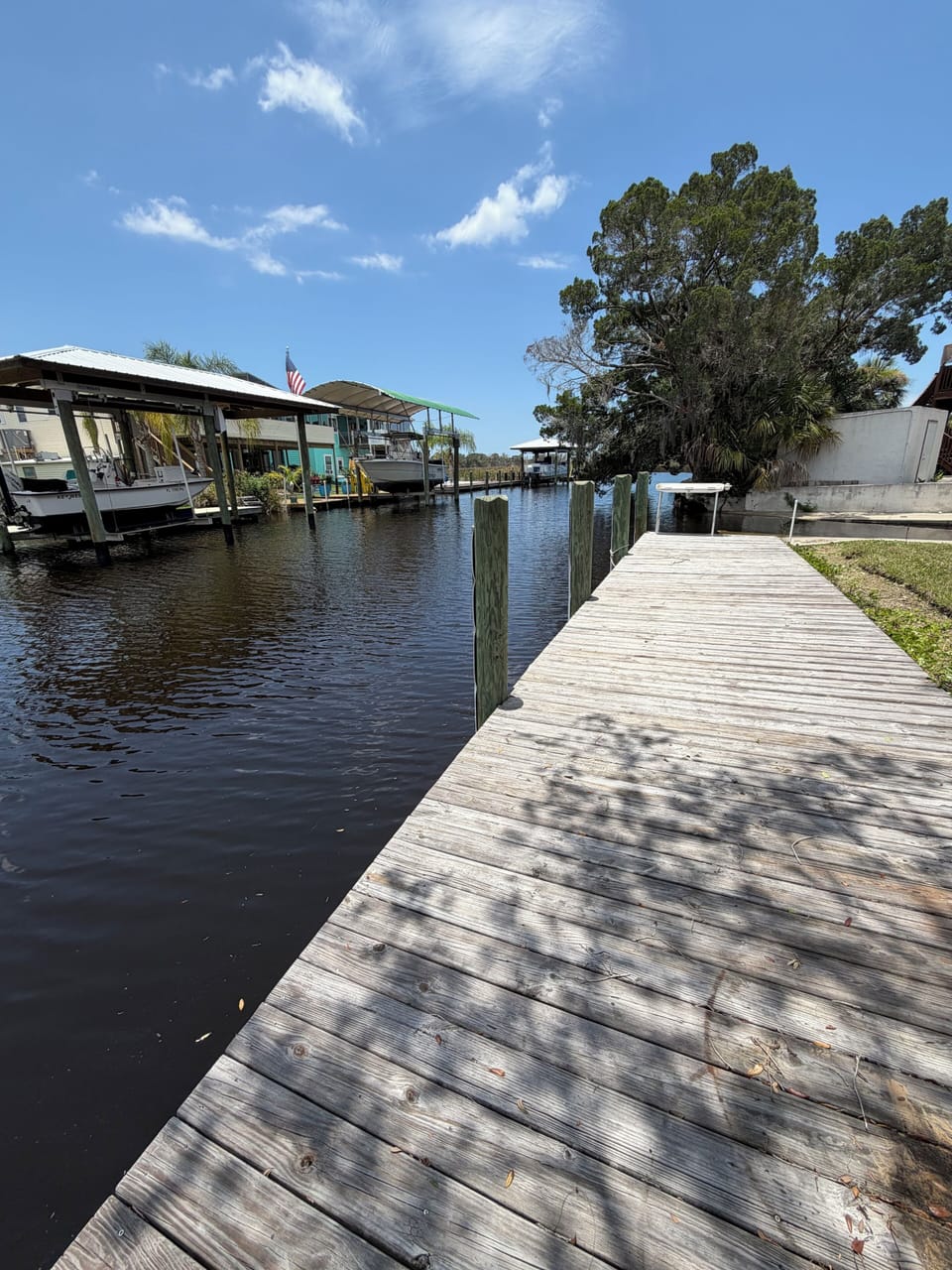 Dock- Trex decking coming soon! 1 canal from main river 