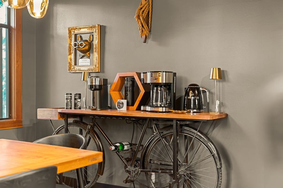 Early mornings are better with your full coffee bar