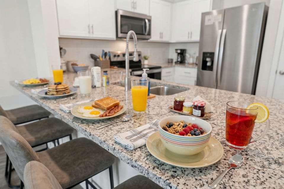 Start your morning right — the kitchen is ready when you are