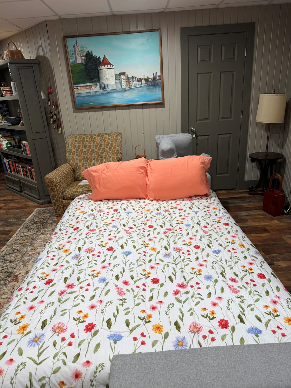Sofa bed open
