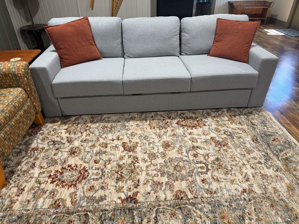 Couch w Queen Sofa Bed