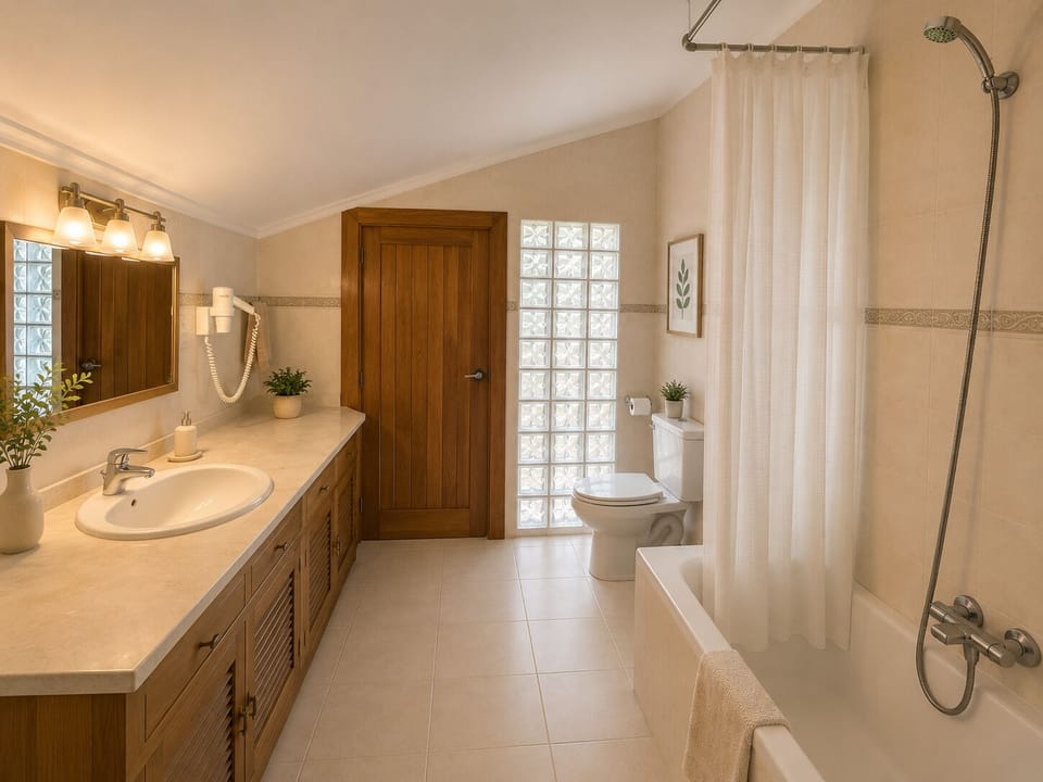 Superior Single Room, Non Smoking, Balcony (ROOM 10) | Bathroom | Bathtub, hair dryer, towels, soap